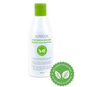 Savon pour masque et tube CPAP (Parfum au Thé Vert et Menthe) - CAN par Pürdoux™